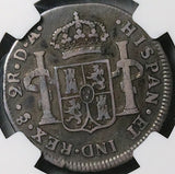 1786 NGC VG Chile 2 Reales Charles III Spain Colony Silver 51K Coin (26041402C)
