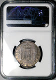 1799 NGC VF 30 Chile 2 Reales Charles IV Rare Inverted Mint Mark Spain Colony Silver Coin (26072004C)