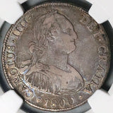 1800 NGC VF 25 Chile 4 Reales Rare 5k Spain Colonial Silver Coin POP 1/1 (25110801C)