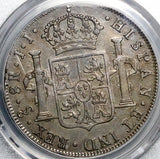 1802 PCGS XF 40 Chile 8 Reales Spain Colonial Charles IV Coin POP 2/0 (26080202C)