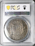 1802 PCGS XF 40 Chile 8 Reales Spain Colonial Charles IV Coin POP 2/0 (26080202C)