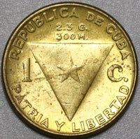 1953 Caribbean 1 Centavo Marti Commemorative BU Coin (23120905R)