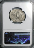 217 NGC XF  Macrinus Cyrrhus Tetradrachm Cyrrhestica Billon Silver Coin (26052301C)