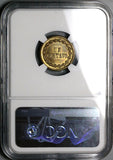 1877 NGC MS 64 Dominican Republic 1 Centavo Mint State Coin (24020702C)