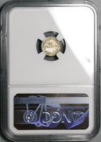 1852 NGC AU Ecuador 1/4 Real Silver Quito Un Quarto Liberty Head Coin (23050501C)