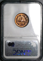 1928 NGC MS 65 RB Ecuador 1 Centavo GEM Mint State BU Coin (23102901C)
