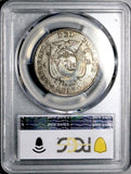 1857 PCGS VF 35 Ecuador 4 Reales Quito Mint Liberty Head Silver Coin (26072101D)