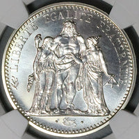 1970 NGC SP 69 France 10 Francs Hercules Specimen Proof Silver Coin (23080603C)