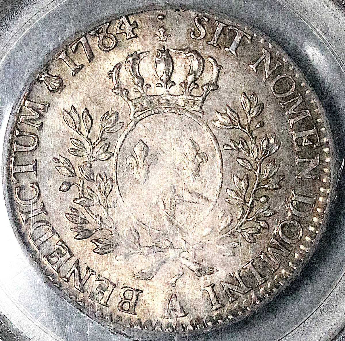1784-A PCGS MS 62 Louis XVI France 1/2 Ecu Paris Mint Silver Coin POP ...