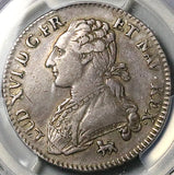 1792-A PCGS XF 40 Louis XVI France 1/2 Ecu Paris Royal Silver Coin (26012502C)