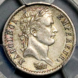 1809-A PCGS AU 53 France 1/2 Franc Napoleon I Paris Mint Silver Coin POP 1/5 (26040705C)