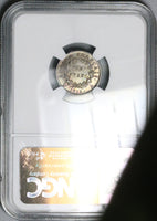 1813-A NGC MS 62 France 1/2 Demi Franc Napoleon I Paris Mint Silver Coin (25041204C)