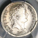 1813-T PCGS VF France 1/2 Demi Franc Napoleon I Nantes Rare 53k Silver Coin (26012001C)