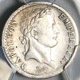 1813-T PCGS VF France 1/2 Demi Franc Napoleon I Nantes Rare 53k Silver Coin (26012001C)