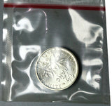 1972 France 1/2 Franc Piefort BU 150 Mintage Box Paris Mint Silver Coin (25013102R)