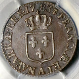 1783-A PCGS AU 50 Louis XVI France 1/2 Sol Paris Mint Rare Copper Coin POP 1/1 (26101501C)