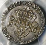 1553-I PCGS VF 30 France Henry II Teston Limoges Mint Silver Coin POP 1/0 (26042503C)