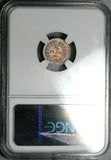 1834-H NGC AU 58 France 1/4 Franc Louis Philippe I 46k La Rochelle Mint Silver Coin POP 1/0 (25111402C)