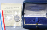 1972 France 1 Centime Piefort Gem BU 250 Mintage Box COA Paris Mint Coin (25013101R)