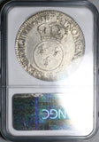 1716-A NGC XF 45 France Louis XV Ecu Paris Mint Overstruck Silver Coin (25060101D)