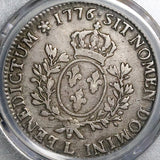 1776-L PCGS VF 30 France Louis XVI Ecu Crown Bayonne Mint Silver Coin (25082703C)