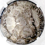 1788-M NGC AU 55 France Louis XVI Ecu Toulouse Mint Crown Pedigree Silver Coin (26032901D