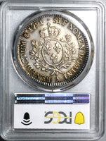 1791-A PCGS MS 63 France Louis XVI Ecu Paris Mint Silver Coin POP 3/0 (25102401C)