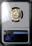 1811-D NGC AU 58 France Napoleon 1 Franc Lyon Rare Silver Coin POP 3/3 (26061603C)