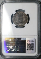 1825-A NGC AU 53 France 1 Franc Charles X Paris Mint 1st Year Silver Coin (25090501C)