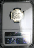 1910 NGC MS 65 France 1 Franc Sower Mint State Paris Gem Silver Coin (26011102C)