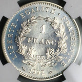 1992 NGC MS 67 France 1 Franc Republic Bicentennial Silver Coin POP 2/4 (25122001C)