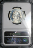 1992 NGC MS 67 France 1 Franc Republic Bicentennial Silver Coin POP 2/4 (25122001C)