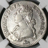 1786-R NGC VF France 24 Sols Louis XVI 1/5 Ecu Greyhound 87k Coin (23072002C)