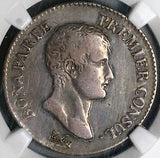 1803-L NGC VF 25 France 2 Francs Napoleon I An 12 Bayonne 15k Silver Coin POP 1/0 (24012702C)