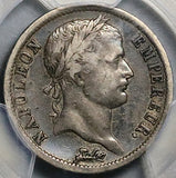 1813-M PCGS VF 30 France 2 Francs Napoleon I Toulouse Mint Silver Coin POP 1/1 (25061304C)