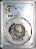 1813-M PCGS VF 30 France 2 Francs Napoleon I Toulouse Mint Silver Coin POP 1/1 (25061304C)