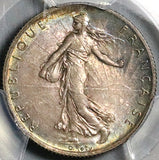 1904 PCGS MS 63 France 2 Francs Semeuse Sower Paris Mint Silver Coin (24112802C)