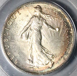1912 PCGS MS 64 France 2 Francs Semeuse Sower Silver Coin POP 6/1 (24040903C)