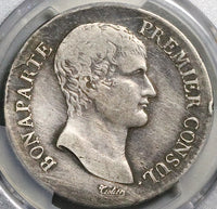 1803-L PCGS VF France Napoleon 5 Francs An 12 Consulat Bayonne Silver Coin (25081801C)