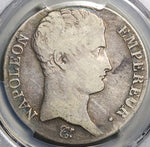 1804-M PCGS F 15 France Napoleon 5 Francs An 13 Empire Toulouse Silver Coin (25081802C)