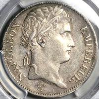 1812-I PCGS AU 50 France Napoleon 5 Francs Empire Limoges Mint Silver Coin (25081901C)