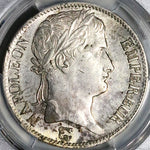 1813-I PCGS AU France 5 Francs Napoleon I Limoges Mint Silver Coin (24051503D)