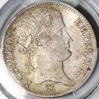 1812-M PCGS XF 45 France 5 Francs Napoleon I Toulouse Mint Silver Coin POP 1/0 (23042403C)