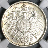 1911-D NGC MS 65 Germany 1 Mark Gem Munich Mint Rare Silver Coin (26012304C)