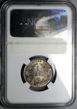 1911-E NGC MS 65 Germany 1 Mark Gem Muldenhutten Mint Silver Coin (25112403C)