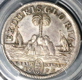 1677 PCGS MS 62 Germany Brunswick Luneburg  2/3 Palm Tree Thaler Coin (15112001D)