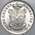 1818 NGC MS 63 Brunswick 24 Groschen Prince George IV (Great Britain) Regent 17k German State Silver Coin (25051502C)