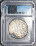 1700 ICG AU 53 Brunswick Hannover 24 Mariengroschen Wildman George I Ludwig German State Silver Coin (26011302C)