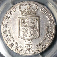 1792 PCGS AU 58 Brunswick Hannover 24 Mariengroschen George III Silver Coin POP 1/0 (25090601C)