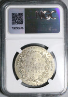 1814-A NGC AU 58 Prussia Thaler German State Taler Friedrich Wilhelm Berlin Mint Silver Coin (24090603C)